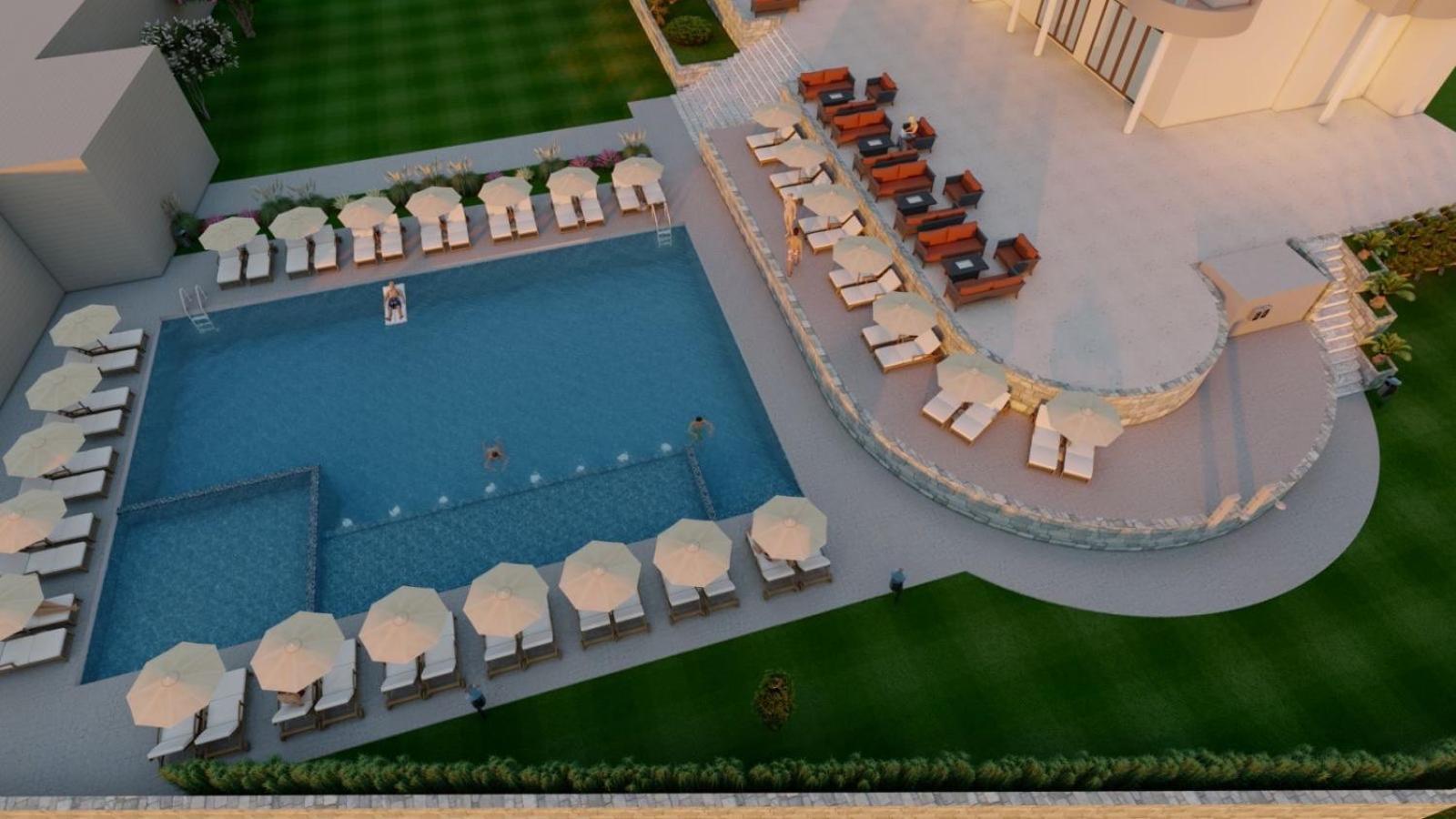 Hotel Blue Moon Ulcinj Exterior foto